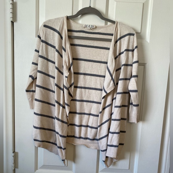 Pink Rose Sweaters - 3/$15. Pink Rose cardigan size Large.